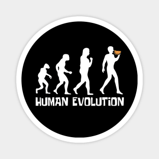 Tacos Eater Human Evolution Magnet